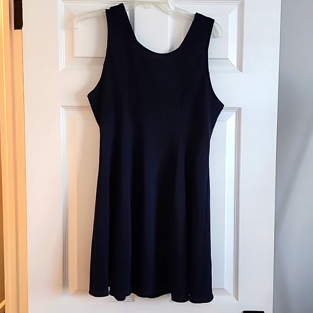 Elodie Navy blue dress nwt